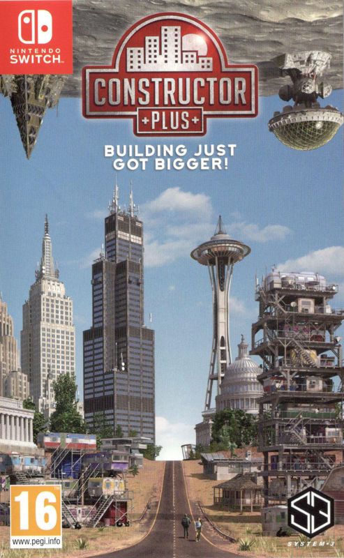 Constructor Plus box art for Playstation 4